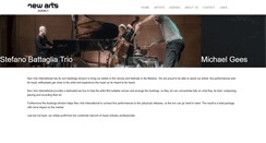 Desktop Screenshot of newartsagency.com